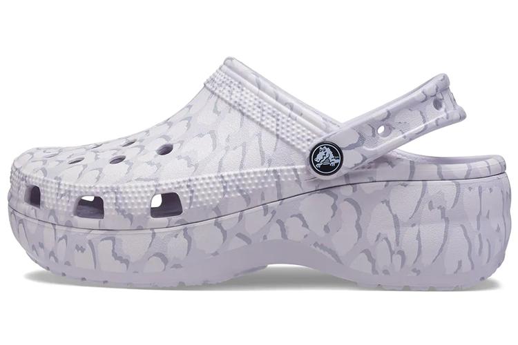 Шлепанцы женские Crocs Classic Platform 4, фиолетовые, 34-35 EU