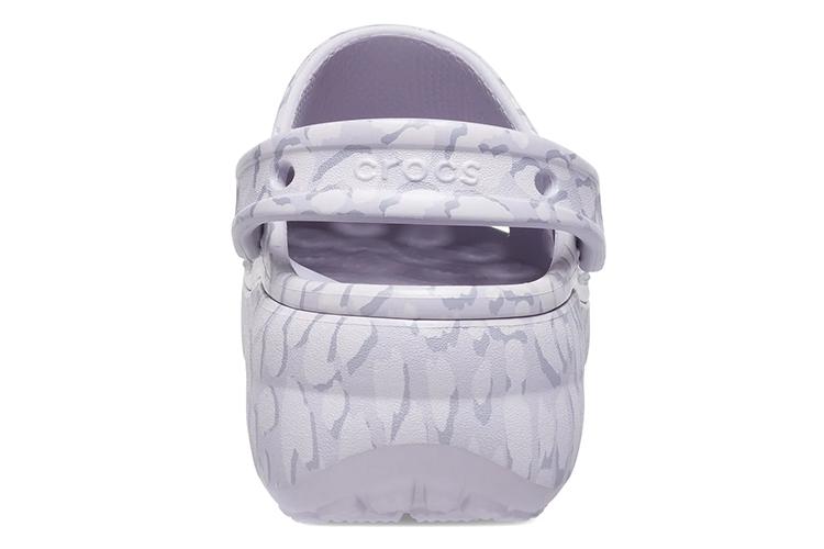 Шлепанцы женские Crocs Classic Platform 4, фиолетовые, 34-35 EU