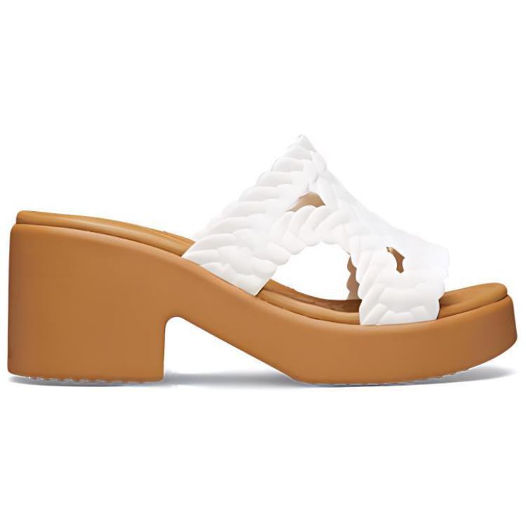 Туфли женские Crocs EVA Slide белые, 39-40 EU