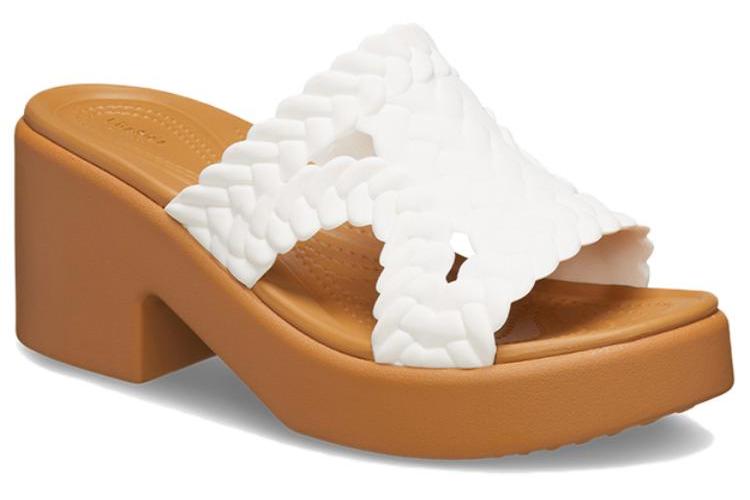 Туфли женские Crocs EVA Slide белые, 39-40 EU