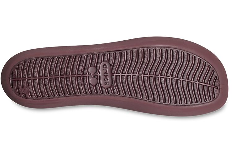 Слиперы женские Crocs Brooklyn Flats темно-вишневые, 36-37 EU