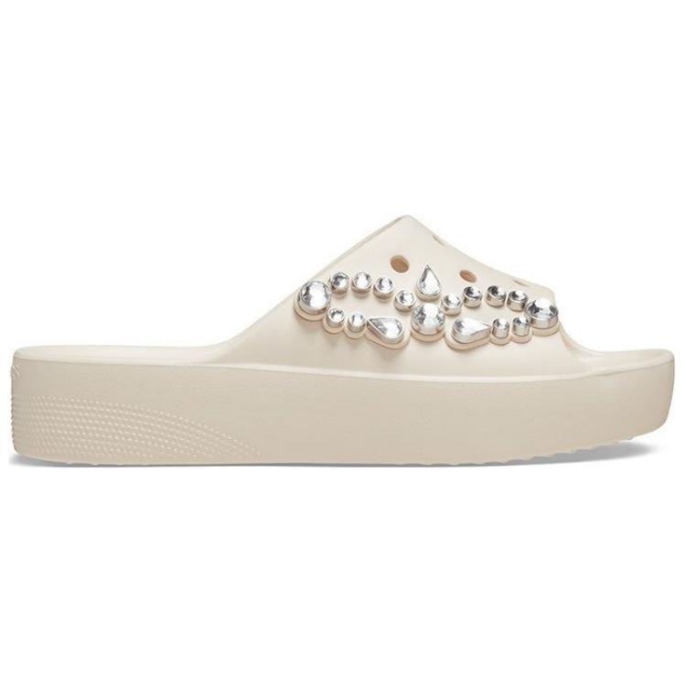 Туфли женские Crocs EVA бежевые, 39-40 EU