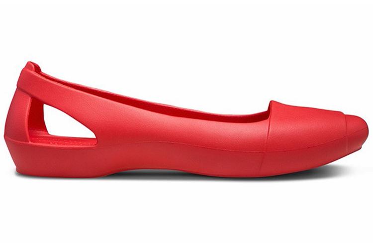 Сандалии женские Crocs 202811-8C1 красные, 34-35 EU