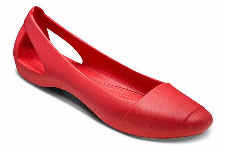 Сандалии женские Crocs 202811-8C1 красные, 34-35 EU