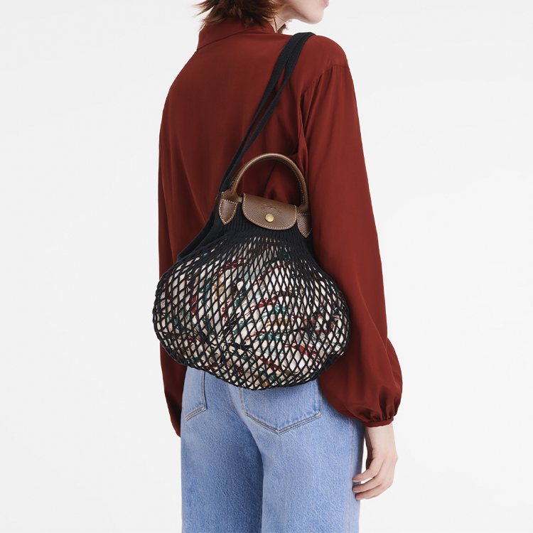 Сумка женская LONGCHAMP Le Pliage Filet Mesh Bag, multicolor