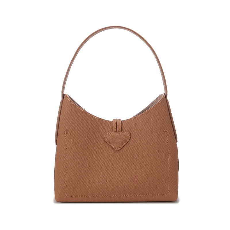 Сумка женская LONGCHAMP Roseau медово-коричневая