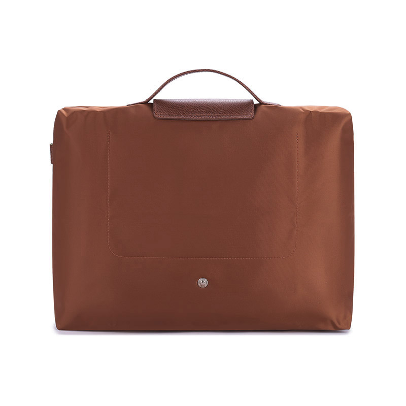 Папка для документов мужская LONGCHAMP Le Pliage Briefcase коричневая