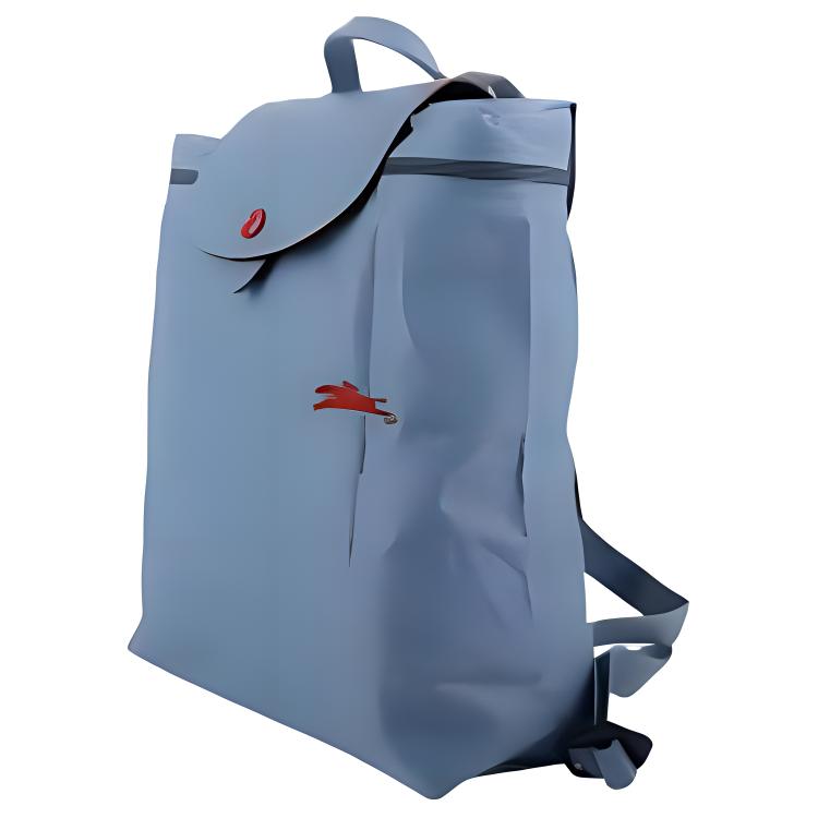 Рюкзак женский LONGCHAMP Le Pliage Nylon небесно-голубой