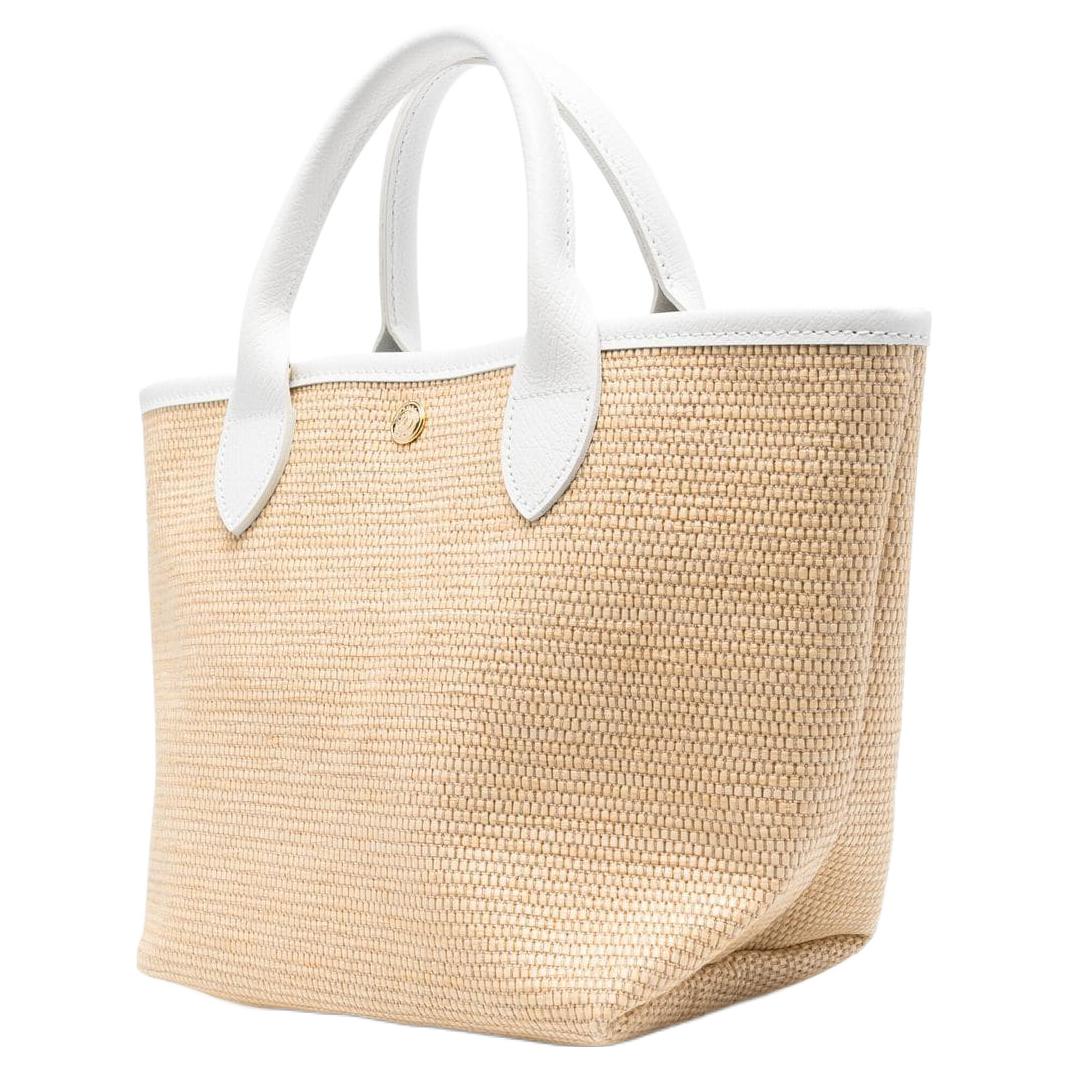 Сумка женская LONGCHAMP Le Panier Pliage белая