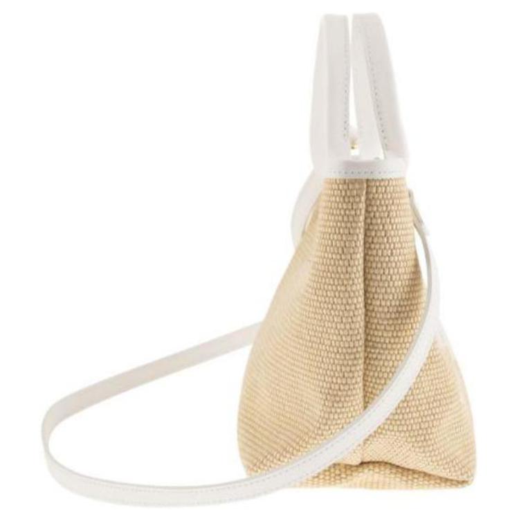 Сумка женская LONGCHAMP Le Panier Pliage белая