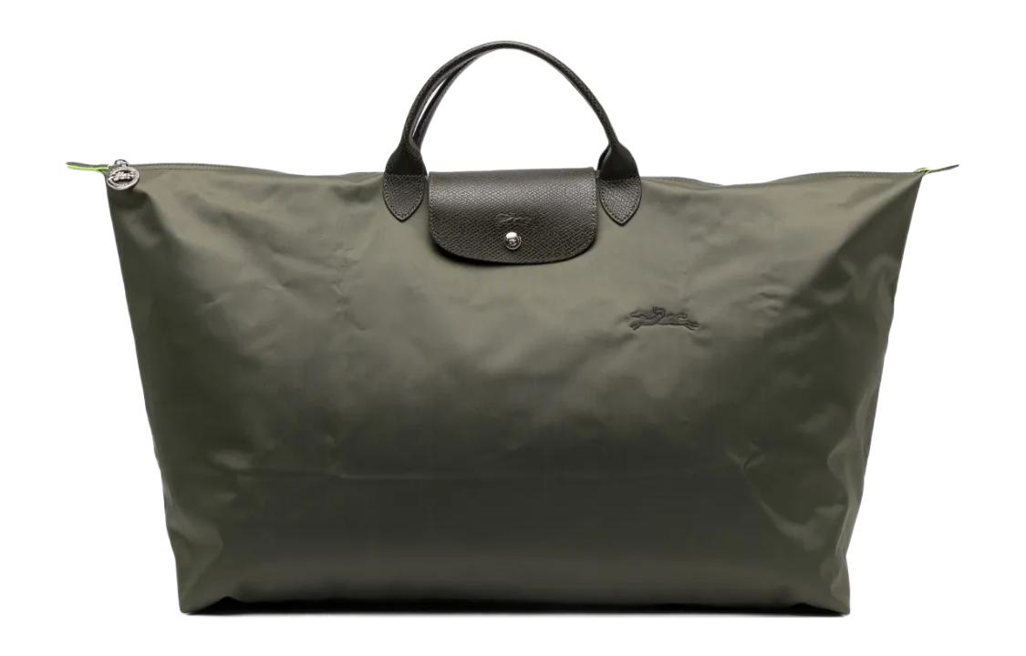 Дорожная сумка мужская LONGCHAMP Le Pliage Green зелёная