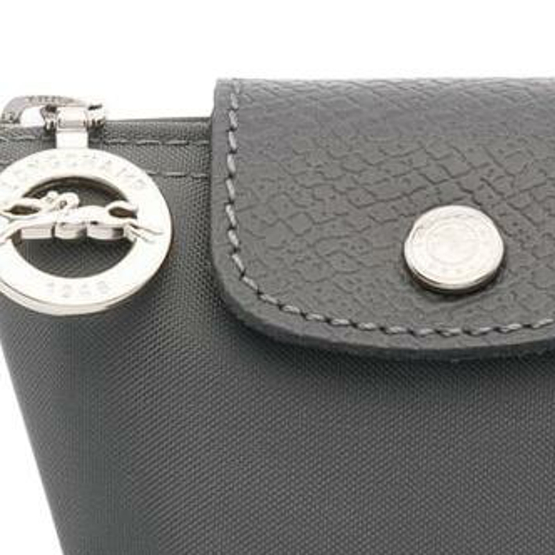 Монетница женская LONGCHAMP Dumpling Bag серый