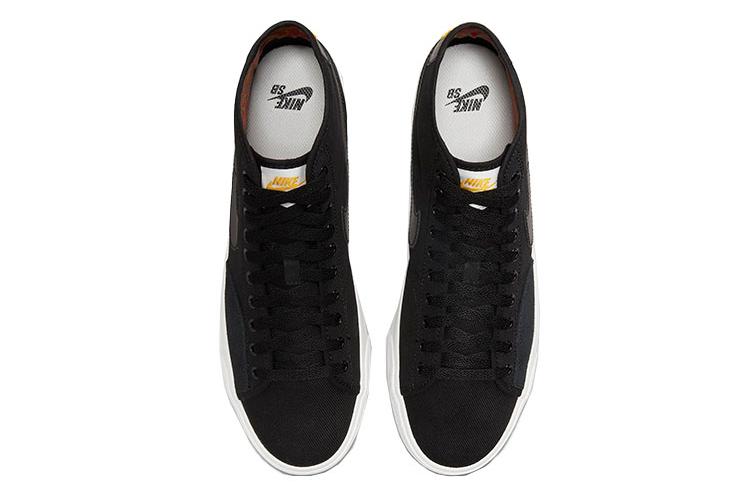 Кеды унисекс Nike Blzr Court Mid Premium черные, 36.5 EU