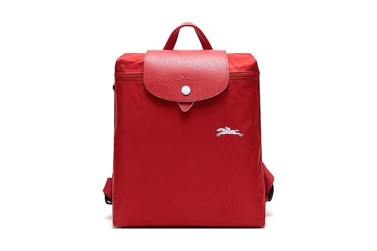 Рюкзак женский LONGCHAMP Le Pliage Fabric Backpack Regular, vermilion