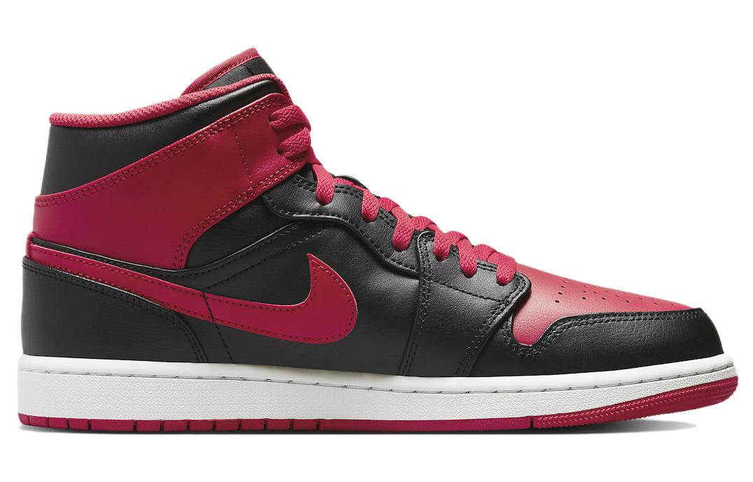 Кроссовки мужские Air Jordan 1 Mid Alternate Bred 2022, 42.5 EU