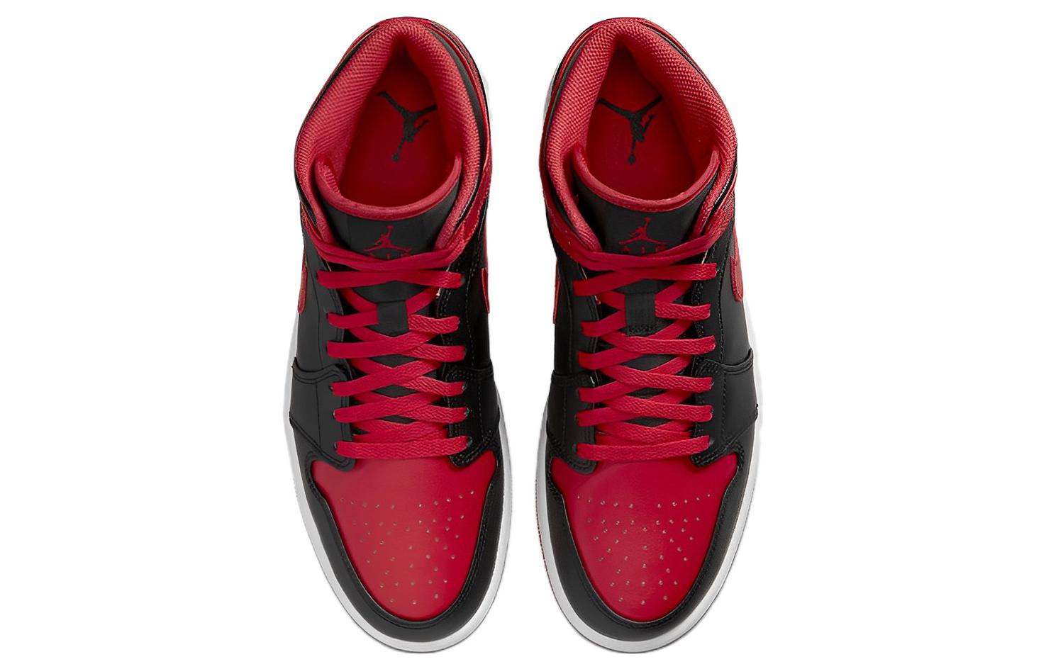 Кроссовки мужские Air Jordan 1 Mid Alternate Bred 2022, 42.5 EU