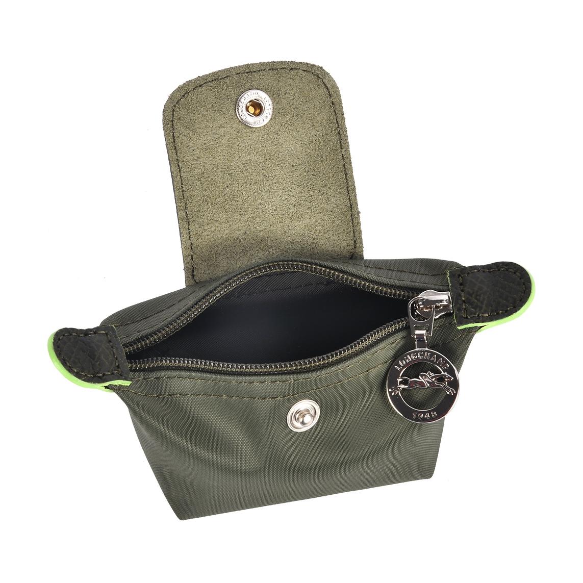 Несессер женский LONGCHAMP Le Pliage Coin Purse зеленый