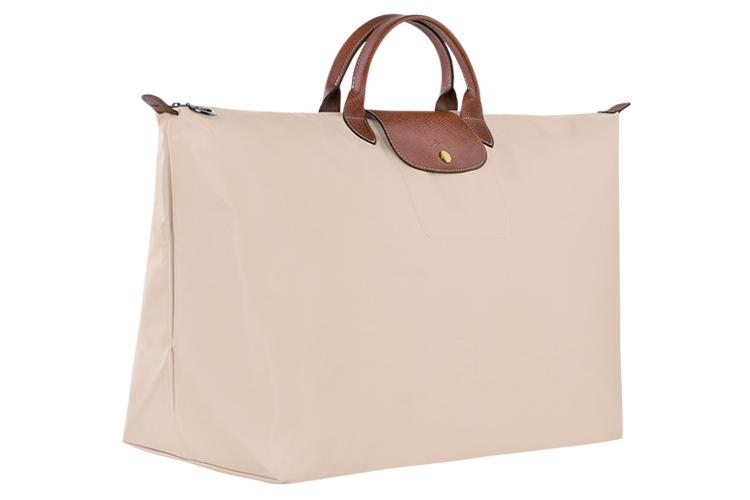 Дорожная сумка мужская LONGCHAMP 1625089P71 бежевого цвета