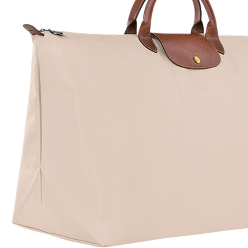 Дорожная сумка мужская LONGCHAMP 1625089P71 бежевого цвета