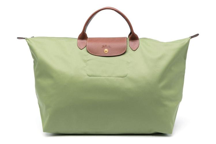 Саквояж женский LONGCHAMP Le Pliage Cuir авокадо-зеленый