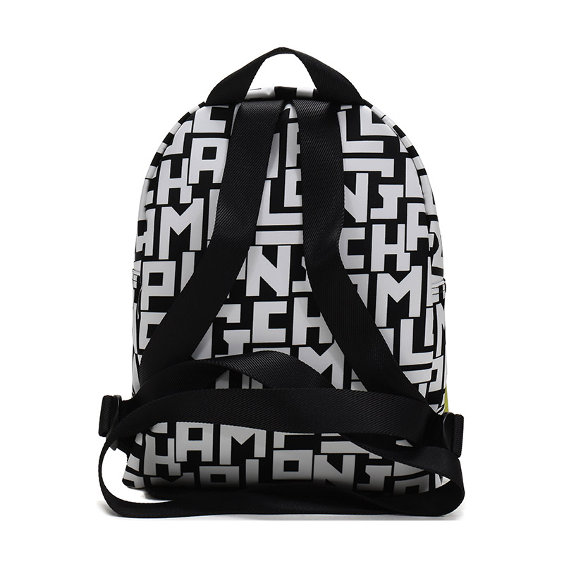 Рюкзак женский LONGCHAMP Le Pliage LGP черный и белый