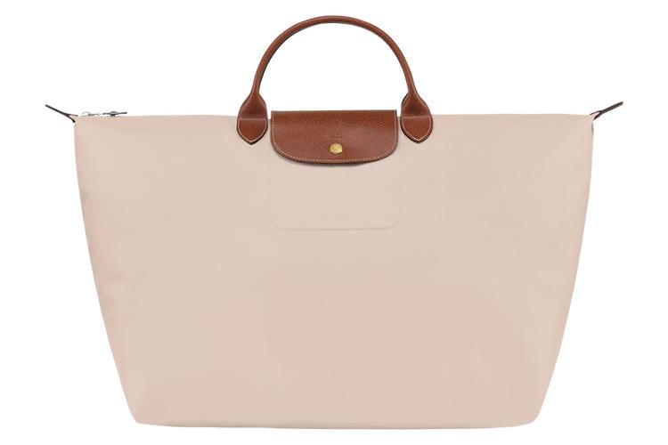 Сумка женская LONGCHAMP Le Pliage Canvas бежевого цвета