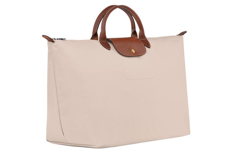 Сумка женская LONGCHAMP Le Pliage Canvas бежевого цвета