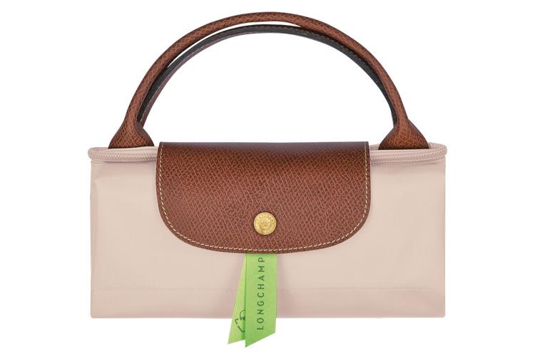 Сумка женская LONGCHAMP Le Pliage Canvas бежевого цвета