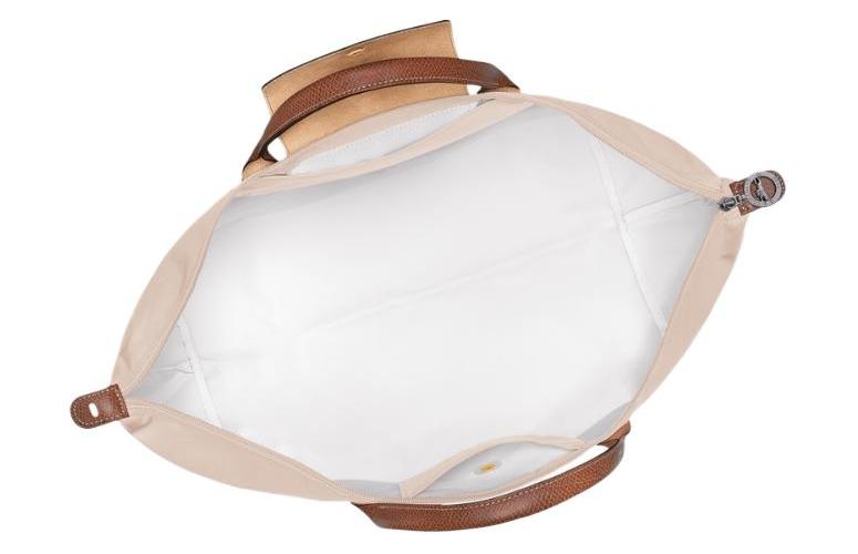 Сумка женская LONGCHAMP Le Pliage Canvas бежевого цвета