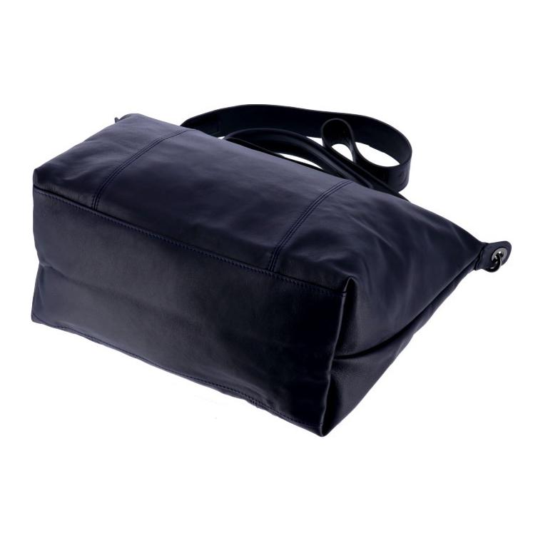 Сумка женская LONGCHAMP Le Pliage Cuir Dumpling Bag морской синий