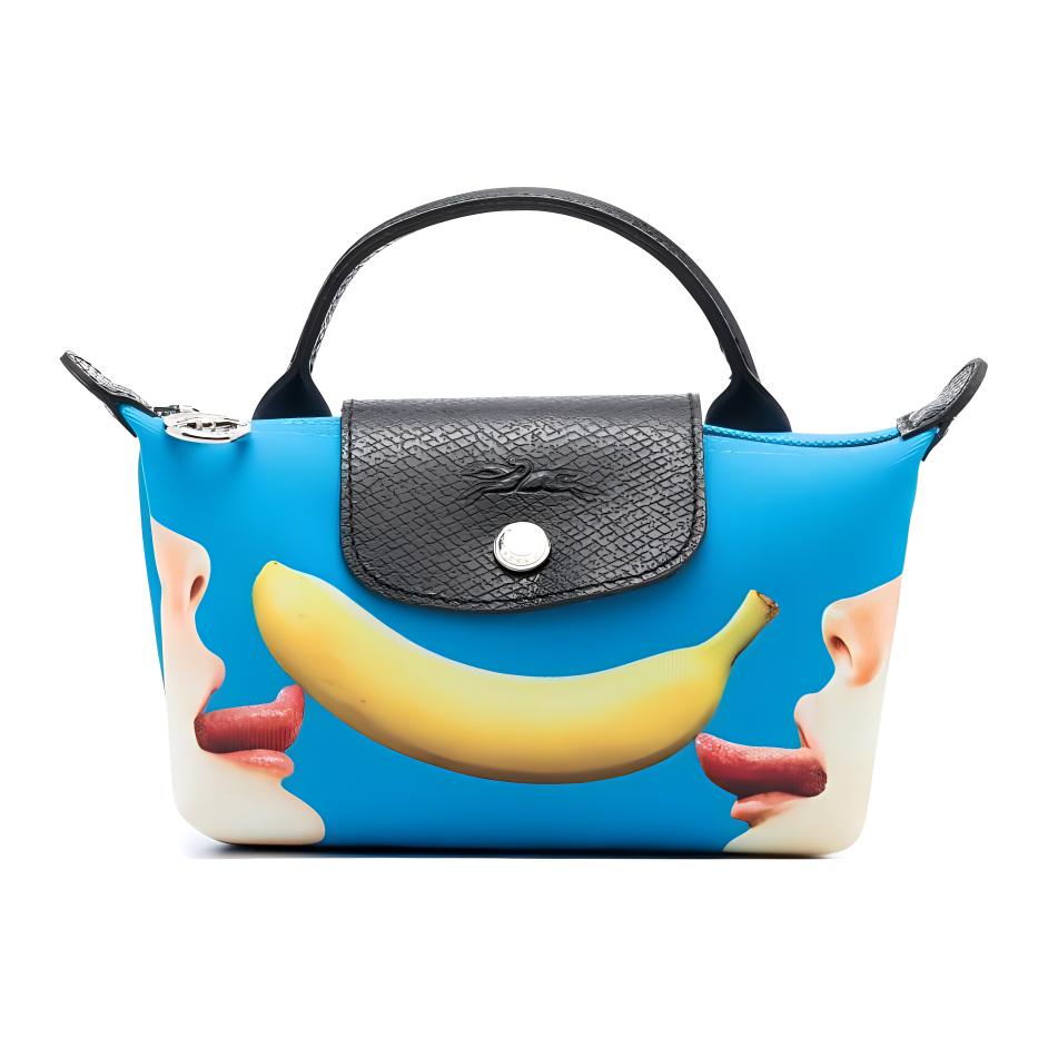 Сумка женская LONGCHAMP ToilerPaper Collaboration многоцветная, размер Regular