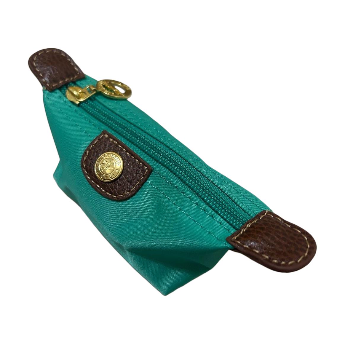 Косметичка женская LONGCHAMP Le Pliage бирюзовая