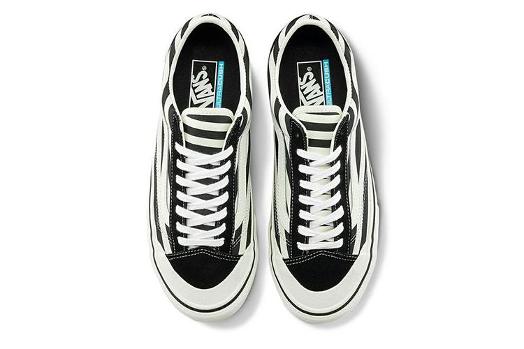 Кроссовки унисекс Vans Style 36 черно-белые, 37 EU