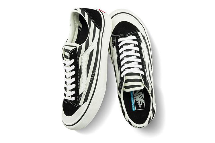 Кроссовки унисекс Vans Style 36 черно-белые, 37 EU