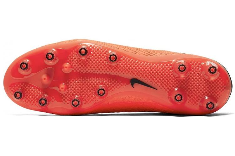 Футбольные бутсы мужские Nike Phantom VSN 2 Pro DF AG черно-оранжевые, 40.5 EU