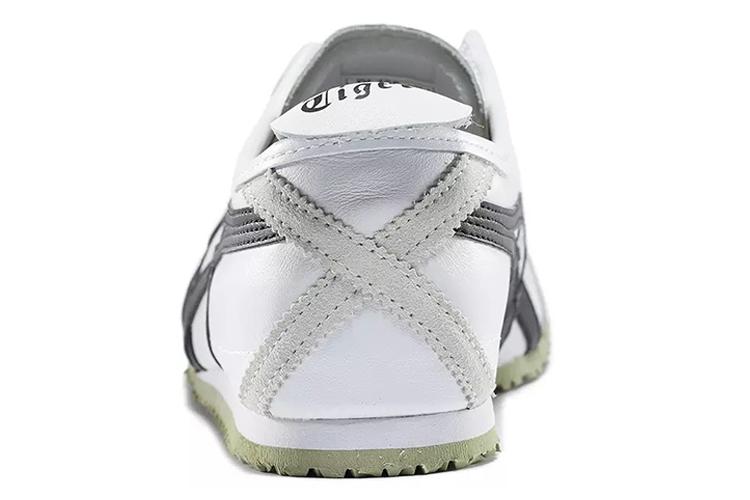 Кроссовки унисекс Onitsuka Tiger MEXICO 66 белые серебристые черные, 38 EU