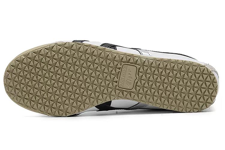 Кроссовки унисекс Onitsuka Tiger MEXICO 66 белые серебристые черные, 38 EU