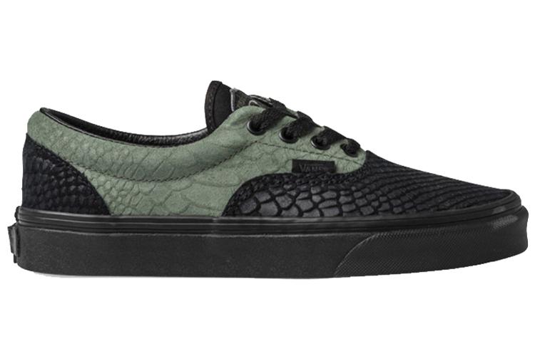 Кеды унисекс Vans Era Slytherin зеленые-черные, 35 EU