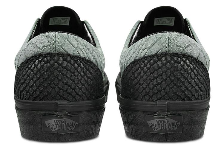 Кеды унисекс Vans Era Slytherin зеленые-черные, 35 EU