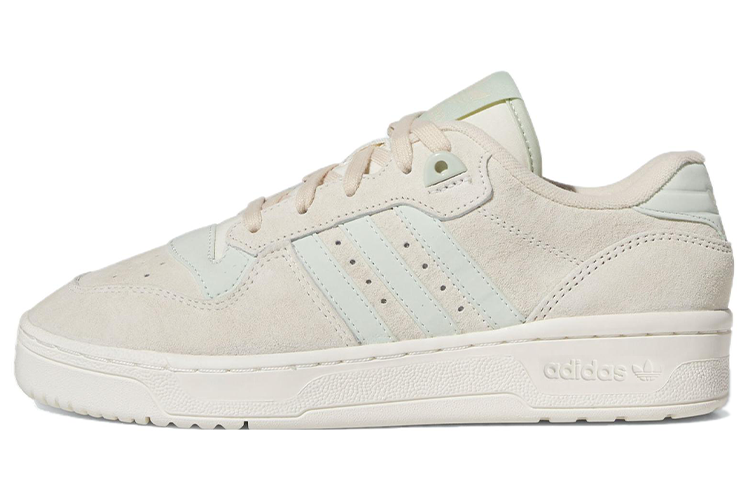 Кеды женские Adidas Originals Rivalry Low белые, зеленые