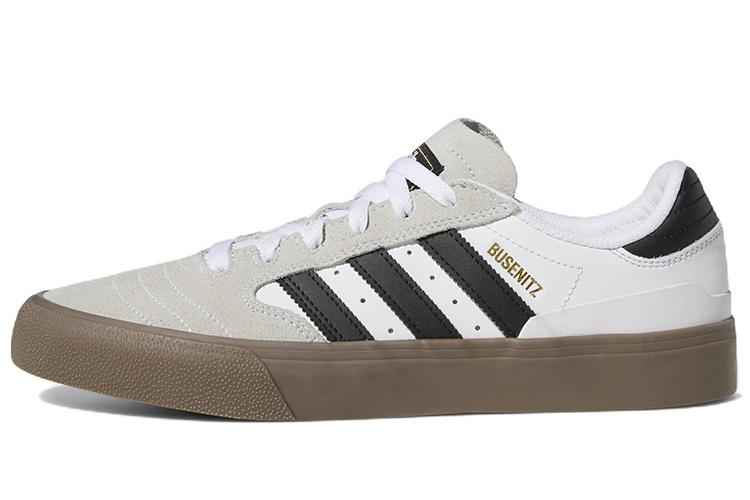 Велотуфли мужские Adidas Busenitz Vulc II белые, черные, 40 2/3 EU