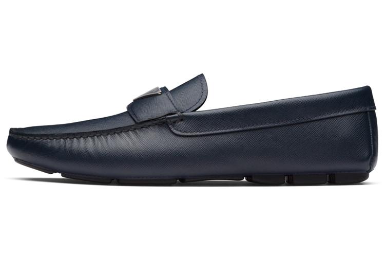 Мокасины женские PRADA 2DD164_053_F0216_F_U00I, navy, 44 1/3 EU