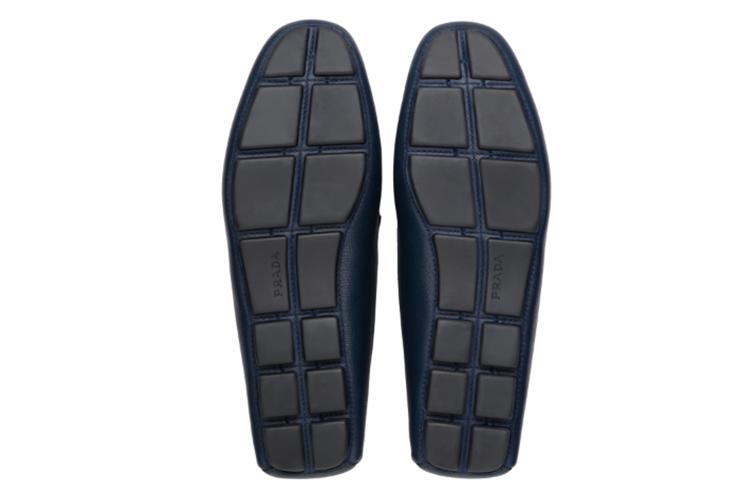 Мокасины женские PRADA 2DD164_053_F0216_F_U00I, navy, 44 1/3 EU