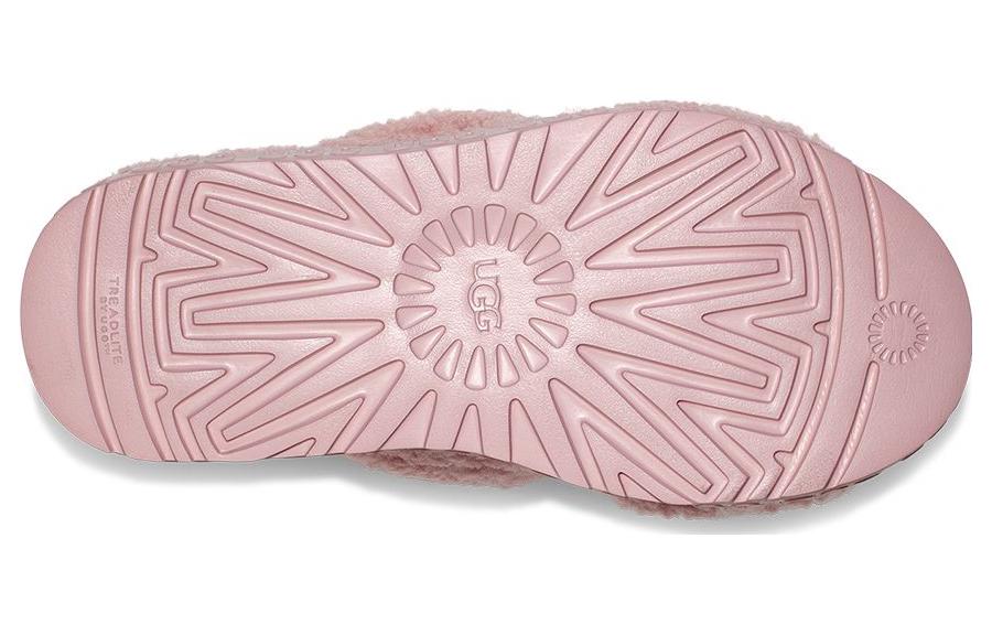 Домашние тапочки женские UGG Oh Fluffita, розово-серые, 36 EU