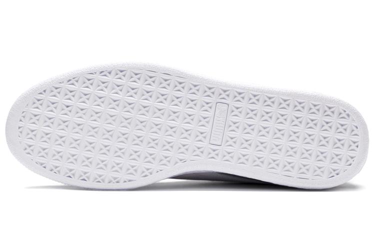 Кроссовки унисекс PUMA Suede Classic+, steeple gray white, 44.5 EU