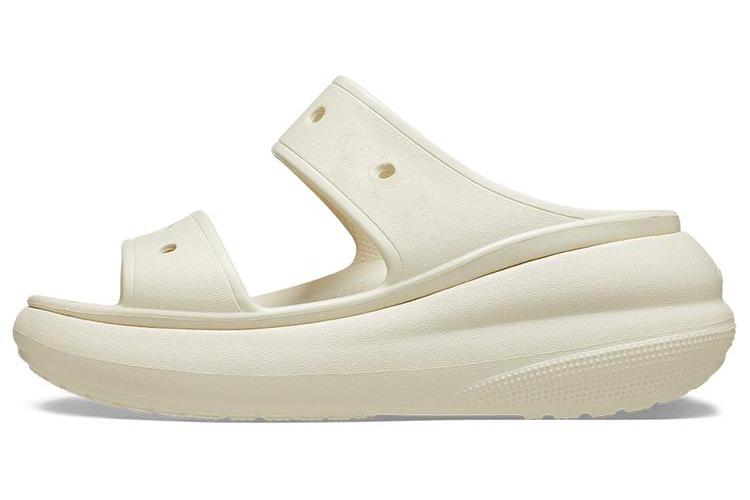 Шлепанцы унисекс Crocs Classic Crush белые