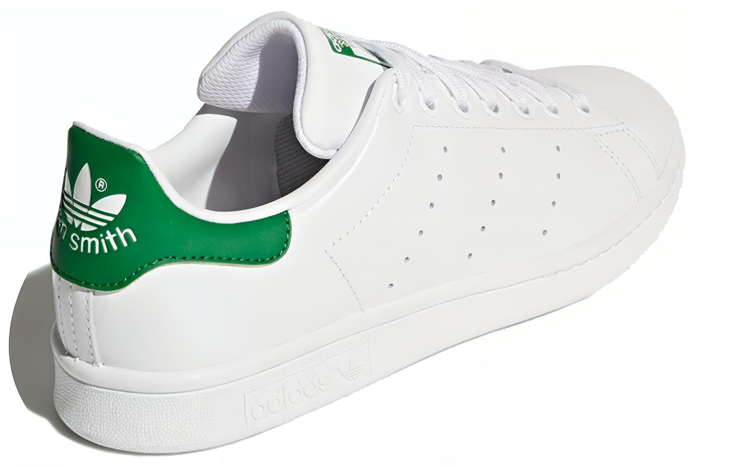 Кроссовки унисекс Adidas Stan Smith Fairway белые-зеленые, 36 2/3 EU