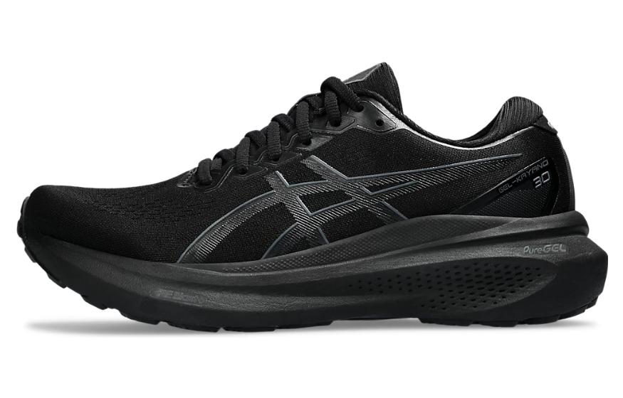Кроссовки мужские ASICS Gel-Kayano 30, triple black, 48 EU
