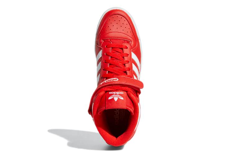 Кроссовки мужские Adidas Forum Mid красные, 43 1/3 EU