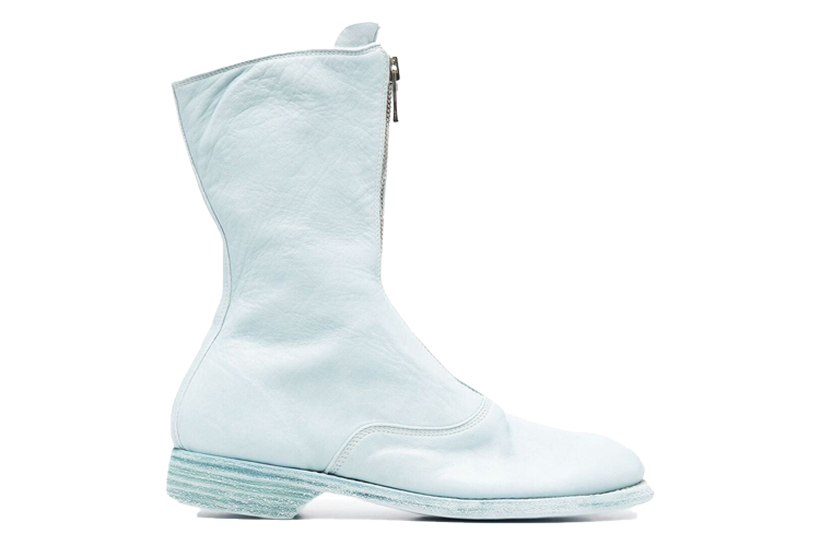 Полусапоги женские GUIDI 310WSOFTHORSEFULLGRAIN голубые, 37 EU